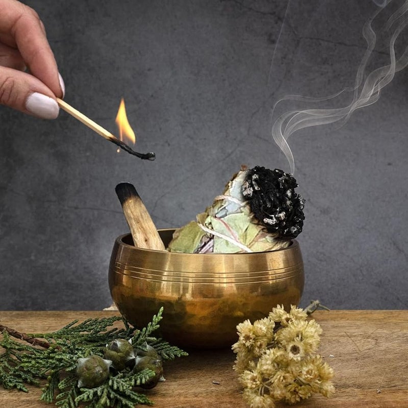 أعواد البخور من الأوكالبتوس 4 بوصات، عطر طبيعي، تنقية الهواء، تخفيف التوتر، تأمل منزلي - Image 2